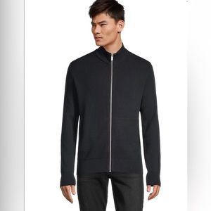 STRELLSON Mockneck Zip Sweater